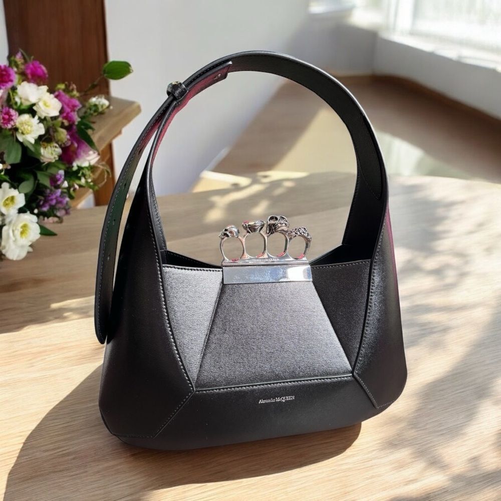 NWT Alexander McQueen Jeweled Hobo Bag